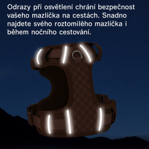 Prodyšný a odolný postroj pro psy – Nastavitelný a bezpečný