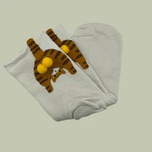 Dámské ponožky s kočičím motivem, 3D design, pohodlné, elastické