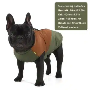 Zimní Prošívaný bunda pro Psy – Větruodolná Outdoor Vesta