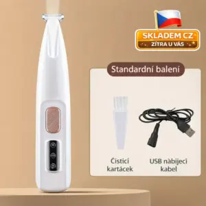Elektrický zastřihovač tlapek pro psy a kočky s LED světlem