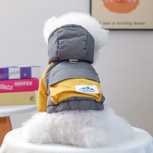 Zimní Teplá Bunda pro Psy s Kapucí