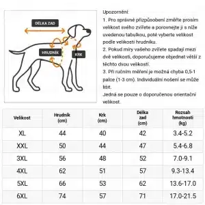 Zimní bunda pro psy s postrojem – teplá zimní bunda pro střední a velké psy