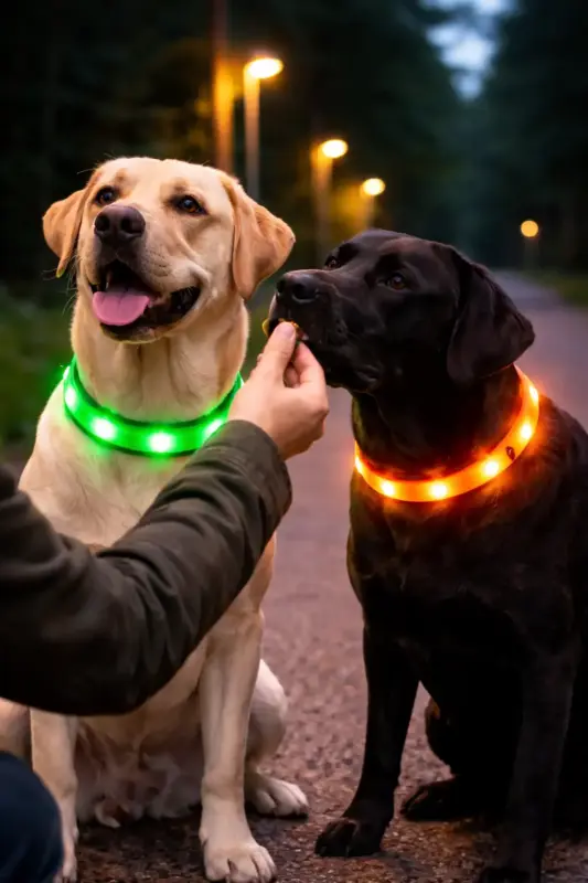LED Obojek pro psa – jak vybrat ten nejlepší? Bezpečnost, baterie a praktické rady (2026)