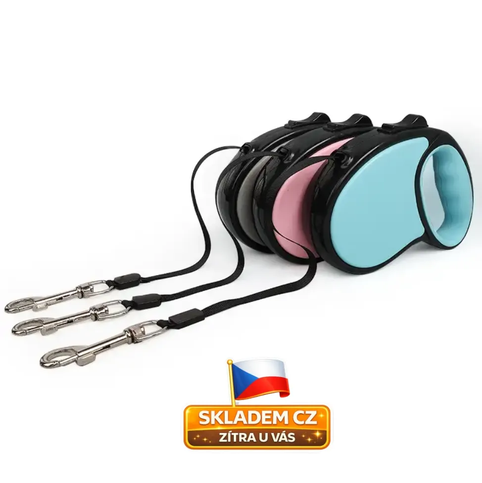 Automatické vodítko pro psy 5m 3 Automatické vodítko pro psy 5m