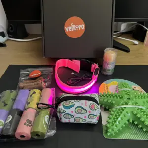 set pro psa – LED obojek a Dentální hračka