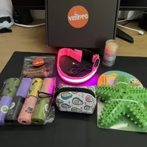 set pro psa – LED obojek a Dentální hračka