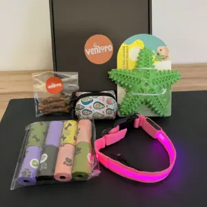 set pro psa – LED obojek a Dentální hračka
