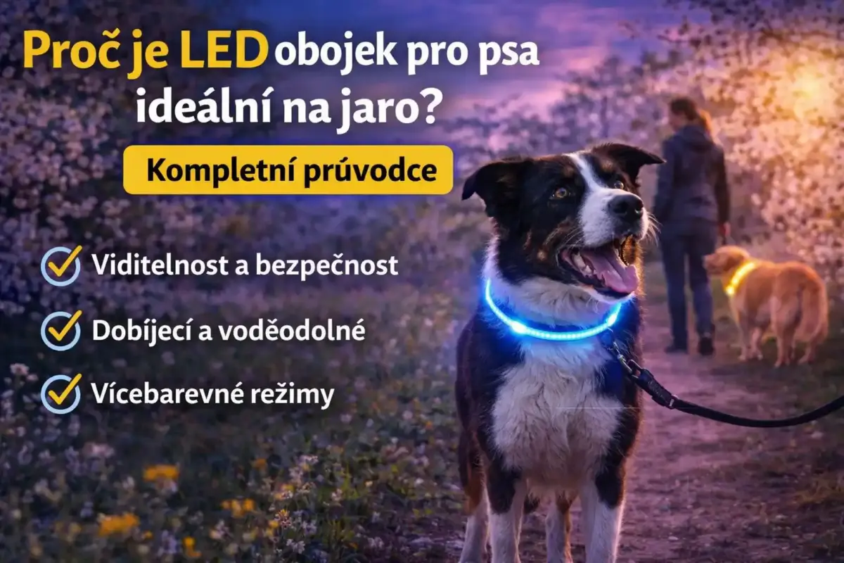 led obojek pro psa
